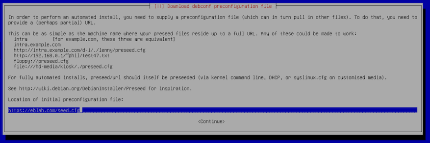 Debian Seed